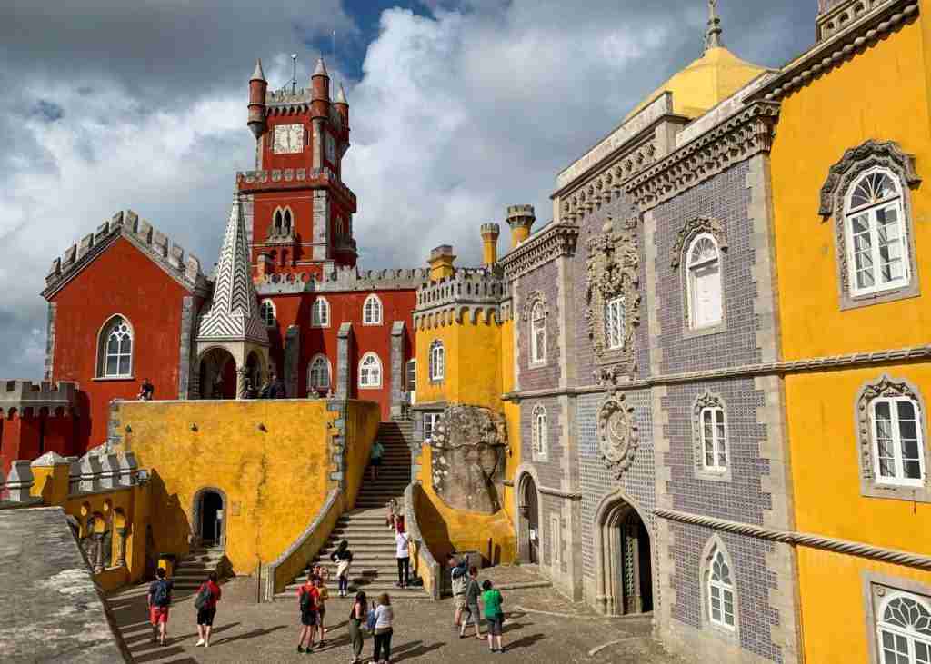 Visit Pena Palace Courtyard of Arches Sintra