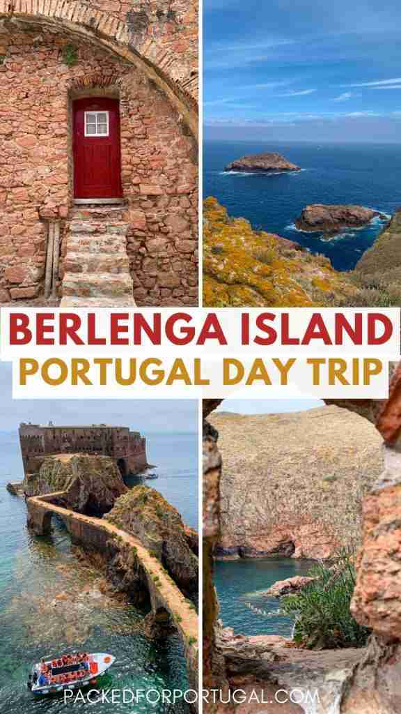 Berlenga Island is a perfect day trip from Lisbon Portugal. Berlenga Grande is a Nature Reserve that is protected and a really cool spot to visit by boat if you want to see an old fort. #PortugalTravel