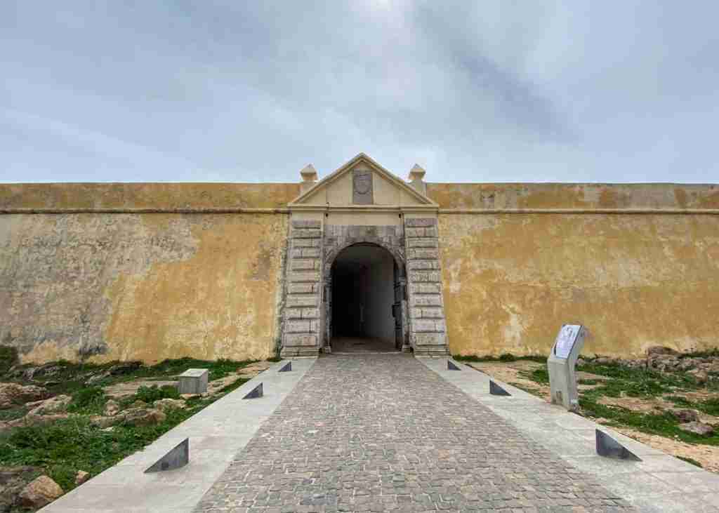 sagress fortress entrance